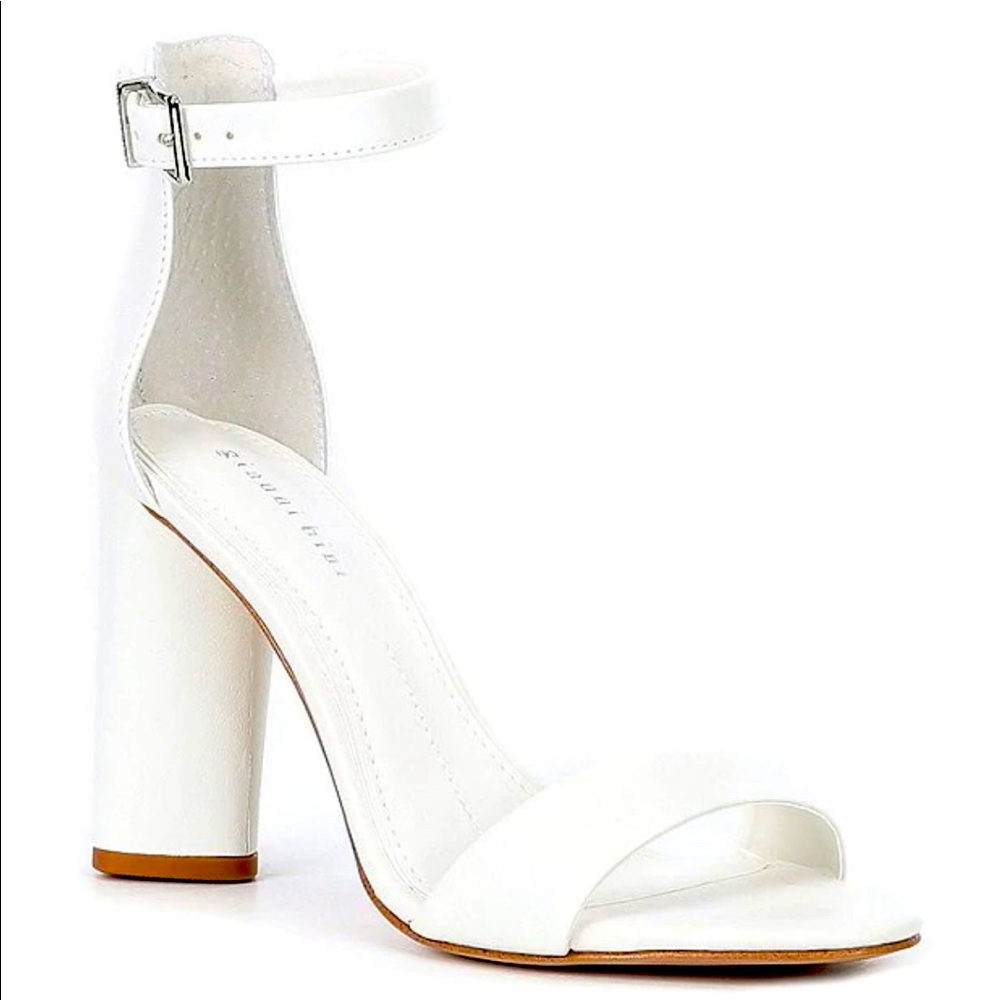 Gianni Bini White Heeled Sandals